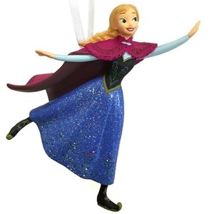 NWT 2 AVAILABLE Hallmark Anna skating Christmas ORNAMENT Frozen